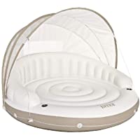 Intex 58292EU - Isla hinchable Canopy crema 199 x 150 cm